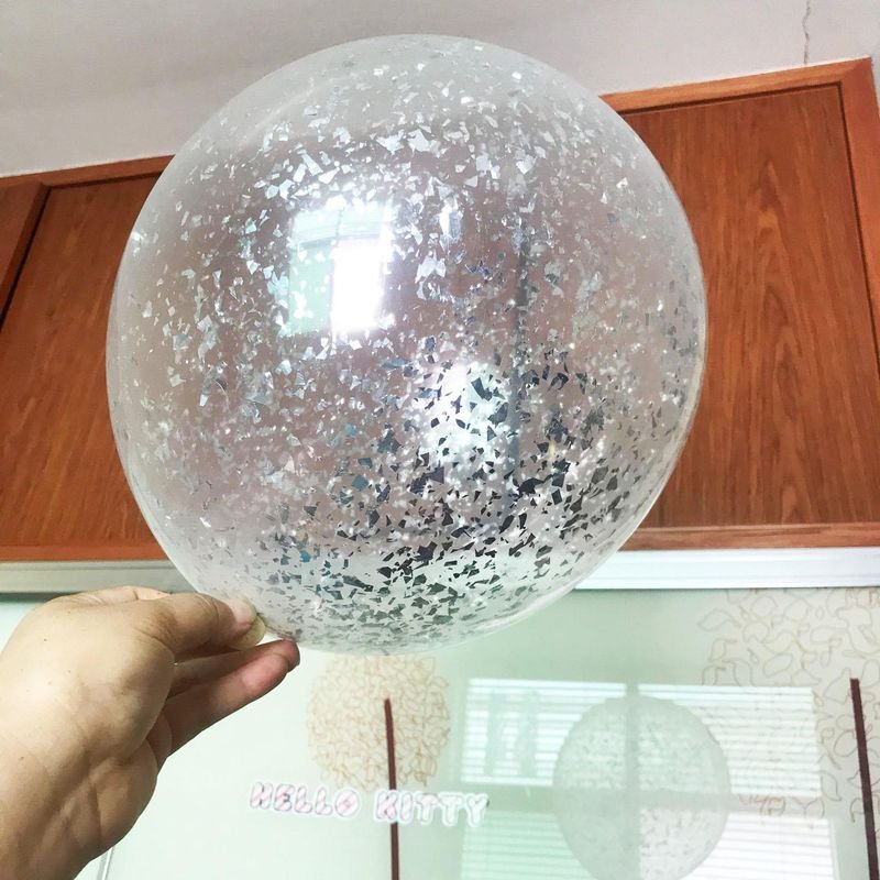 12-Inch Fragments Of Paper Sequins Balloon Party Scene Atmosphere Decoration Props 100-Bag