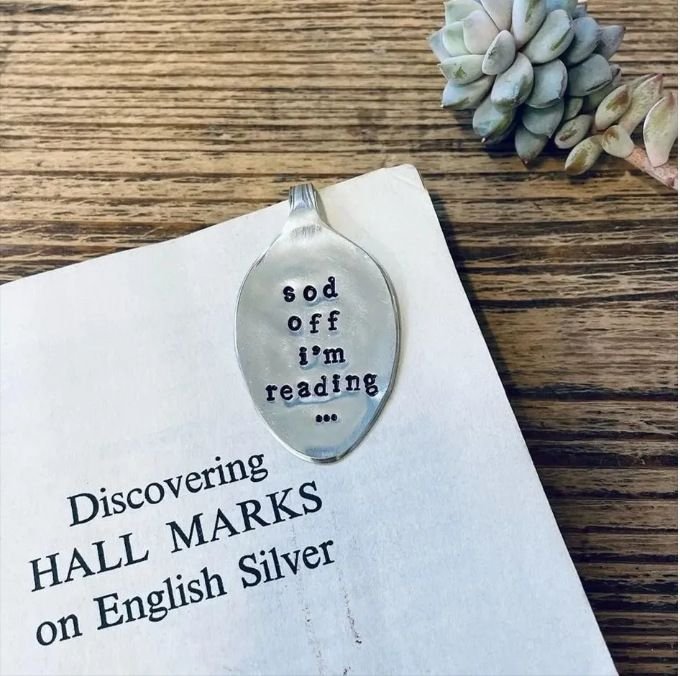 Simple Creative Funny Spoon Bookmark