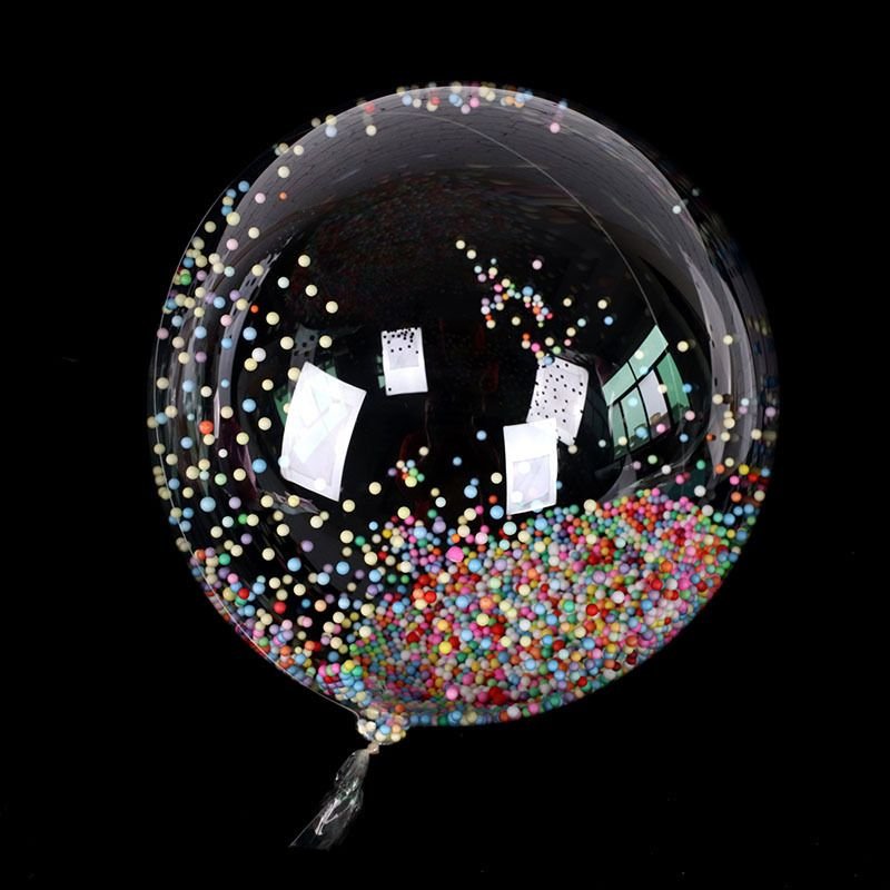 18 Inch Creative Foam Feather Sequins Wave Ball Holiday Party Venue Decoration