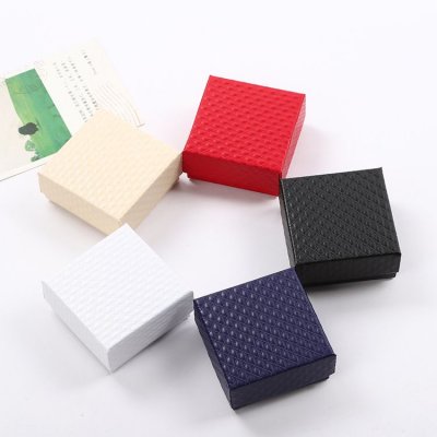 Simple Solid Color Jewelry Packaging Gift Box