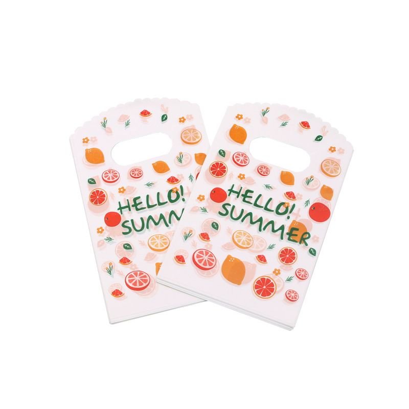 50pcs/pack Boutique Jewelry Mini Small Plastic Gift Packaging Bag