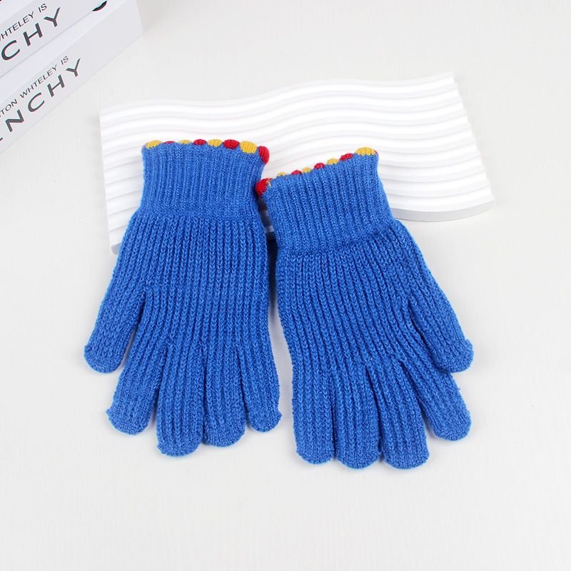 Autumn Winter Women Fashion Solid Color Touch Screen Warm Cold-Proof Gloves