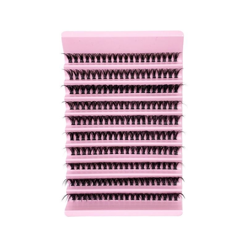 Women Simple Natural Curled Segmented False Eyelashes