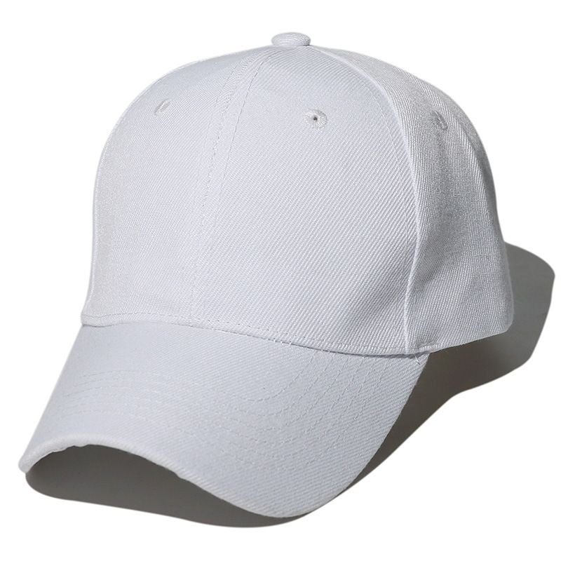 Unisex Solid Color Custom Baseball Cap