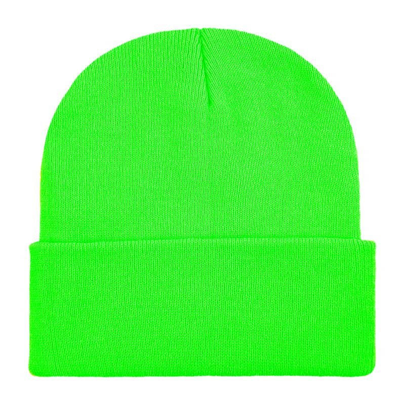 Unisex Solid Color Knitted Hat Custom