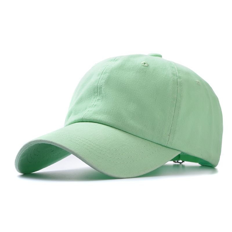 Custom Logo Unisex Solid Color Baseball Cap