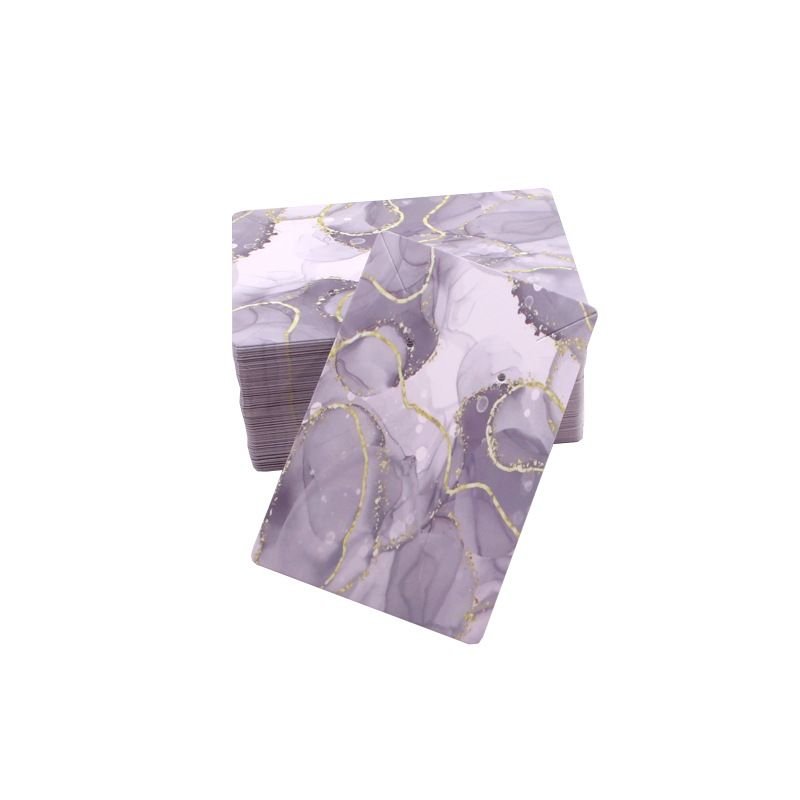 Earrings Necklace Display Cardboard Diy Handmade Packaging Paper Card