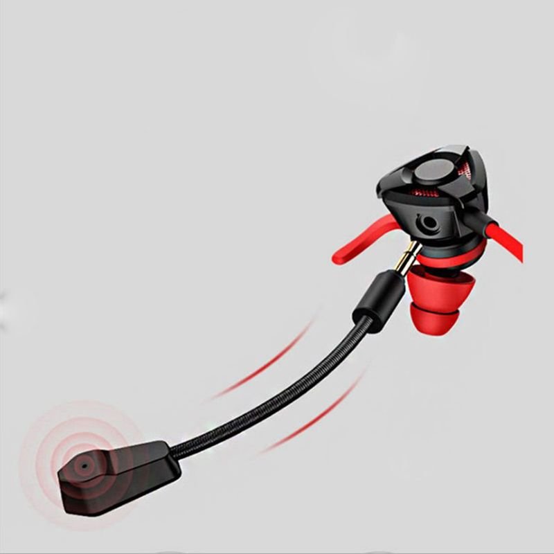 Game Wired Mic Bass Headphones