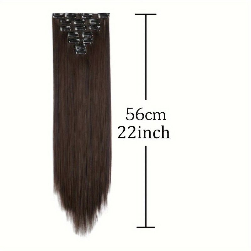 Women Fashion Long Straight Hair Wig Hair Twig