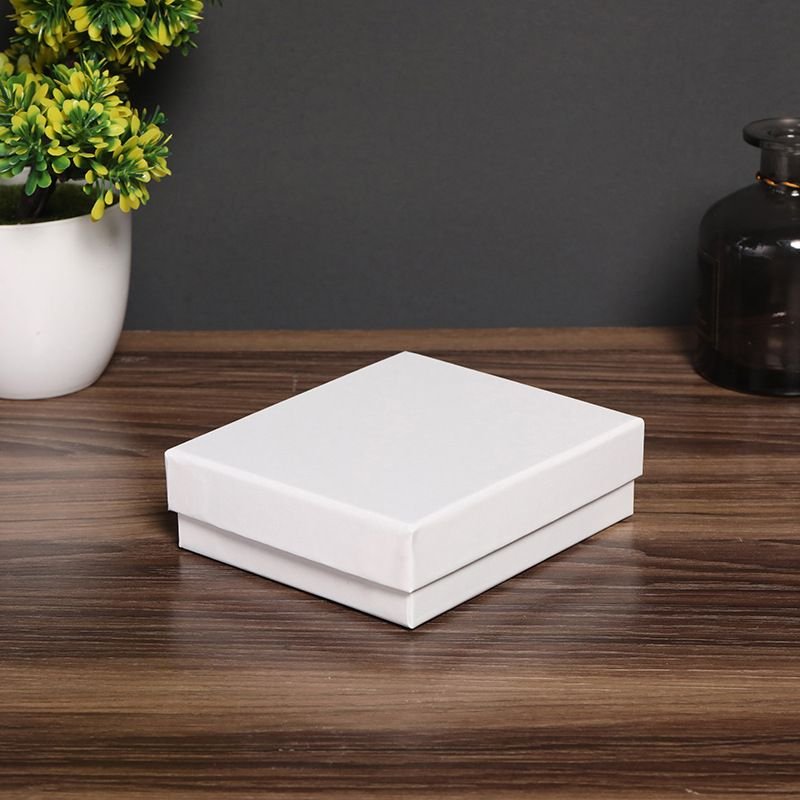 White Gift Jewelry Necklace Packaging Box