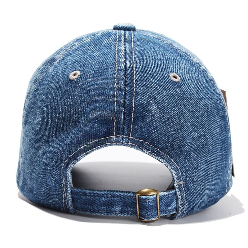 Unisex Fashion Denim Baseball Cap Custom